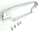 Instrument Panel Bezel for Peterbilt 2000-04 w/Visor Chrome Plastic GG#68239