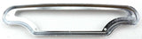 Instrument Panel Bezel for Peterbilt 2000-04 w/Visor Chrome Plastic GG#68239
