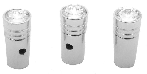 Toggle Switch Extensions for Peterbilt 359 379 Clear Jewel 1" GG#95072- 3 Pack