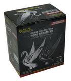 Hood Ornament Swan Bugler Chrome Flat Surface Two Hole Mount 7 1/8 Tall GG#48010