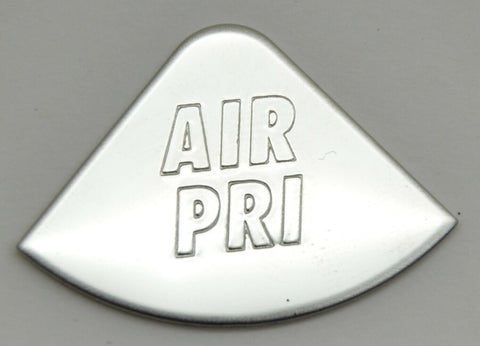 Gauge Emblem for Freightliner Air PRI Stainless Steel Block Letters GG#68788