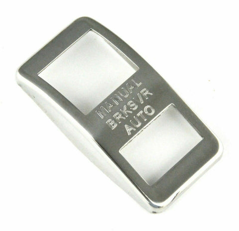 Woody's Rocker Switch Trim for Western Star Brake Saver Stainless Etched WS-33