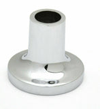 UP Air Brake Knob Tractor Screw-On Chrome w/ Purple Maltese Cross Sticker #23657