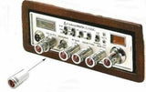 UP CB Radio Knob for Cobra Tune Selector Knob Amber Jewel Chrome #21771 Pair