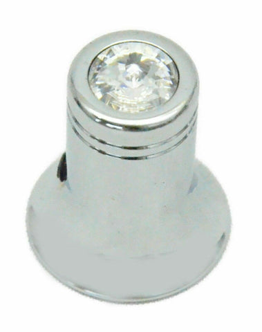 UP CB Radio Knob for Cobra Channel Selector Clear Jewel Chrome #21780 Each