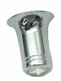 UP CB Radio Knob for Cobra Channel Selector Clear Jewel Chrome #21780 Each