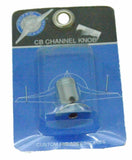 UP CB Radio Knob for Cobra Channel Selector Clear Jewel Chrome #21780 Each