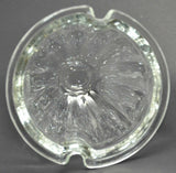 Watermelon Glass Light Lens for Top of Cab Peterbilt Clear 3.5" HTS#7604C Each