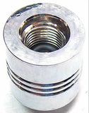 Tire Valve Stem Caps Standard Size Glass Clear Jewel Chrome UP#70058 Pkg of 4