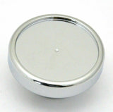 Fan Air Knob Purple Maltese Cross Sticker Chrome Body 1" Sticker 1/4 ID UP#23609