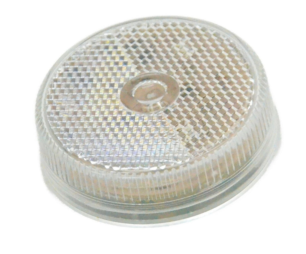 LED Light Red 2 1/2" Reflector Clear Lens 4 LEDs for 2 3/4" Hole GG#76973 Each