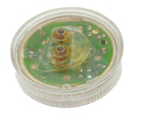 LED Light Red 2 1/2" Reflector Clear Lens 4 LEDs for 2 3/4" Hole GG#76973 Each