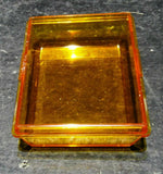 Rectangular Dome Light Lens Amber for 375/377/379 Peterbilt 2 7/8" Long GG#83090