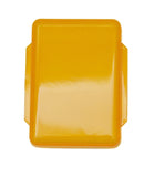 Rectangular Dome Light Lens Amber for 359 Peterbilt Kenworth 2 7/8" L GG#83080