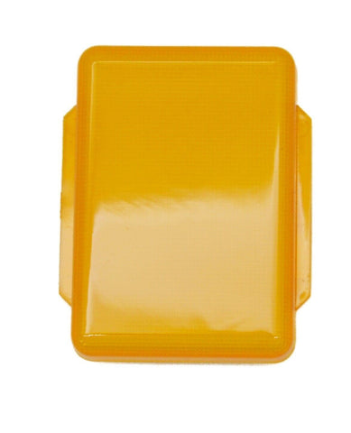 Rectangular Dome Light Lens Amber for 359 Peterbilt Kenworth 2 7/8" L GG#83080