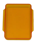 Rectangular Dome Light Lens Amber for 359 Peterbilt Kenworth 2 7/8" L GG#83080