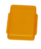 Rectangular Dome Light Lens Amber for 359 Peterbilt Kenworth 2 7/8" L GG#83080