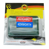 Rectangular Dome Light Lens Green for 359 Peterbilt Kenworth 2 7/8" L GG#83082