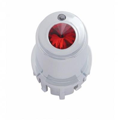 A/C Heater Knob HVAC for Kenworth 2006-2018 Red Jewel Plastic UP#41196 Each