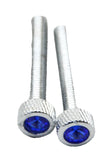 GG Dash Panel Screw for 2001+ Kenworth Blue Jewel Chrome 1 1/2" Long #67291 Pair