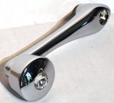 Chrome Die-Cast Window Crank 16-Spline 7/16 OD Adapter - Clear Crystal UP#24017