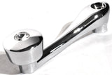 Chrome Die-Cast Window Crank 16-Spline 7/16 OD Adapter - Clear Crystal UP#24017