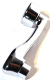 Chrome Die-Cast Window Crank With 3/8 Square Adapter - Plain UP#24028 Each