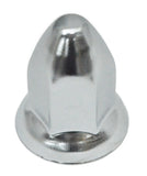 Lug Nut Covers 33mm Push-On Bullet Chrome Steel 2 1/2" Tall #10266 Set of 40