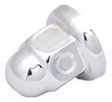 UP Lug Nut Covers 33 mm Push-On Nipple Chrome Steel 2" Tall #10700 Set of 20