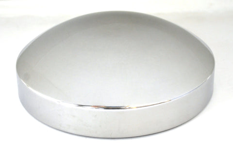 GG Semi Truck Rear Hub Cap Dome/Standard Style Stainless 8" ID #20023 Set of 4