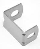 Mirror Turn Signal Bracket U-Shaped 1-5/8" x 2-3/8" x 1.25" Stainless GG#33352BP