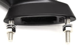 Hood Ornament Swan Bugler Matte Black Power Coated for Flat Hood Pull GG#48009