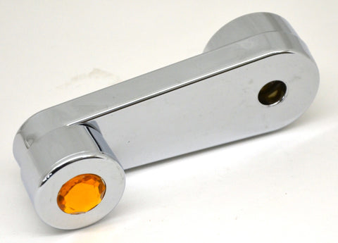 Window Crank Freightliner Classic FLD 1994+ Amber Jewel Splined Slotted GG#56184