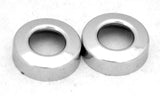 Toggle Switch Face Nut Covers for Kenworth 1982-2006 Plastic 3/4" GG#67260 Pair