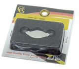 GG Gauge Emblem for Peterbilt Fuel PSI Stainless Steel Block Letters #68432