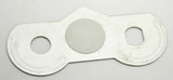 GG Switch Plate for Peterbilt Wiper & Dimmer Stainless Steel 2001-06 #68458