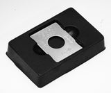 GG Switch Plate for Peterbilt Power Door Lock Stainless Steel #68462