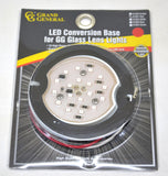 Glass Lens Conversion Light Base 18 High Powered Red SMD LEDs 3 Wire GG#81851