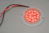 Glass Lens Conversion Light Base 18 High Powered Red SMD LEDs 3 Wire GG#81851