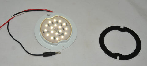 Glass Lens Conversion Light Base 18 High Powered White SMD LEDs 3 Wire GG#81852