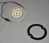 Glass Lens Conversion Light Base 18 High Powered White SMD LEDs 3 Wire GG#81852