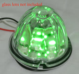 Glass Lens Conversion Light Base 18 High Powered Green SMD LEDs 3 Wire GG#81854