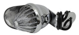 Incandescent Mini Auxiliary Light Clear Lens 1 Bulb Chrome W/Visor GG#82772 Each