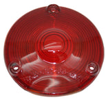 Glass Lens Replacement Red for Combination Light or Back of Cab GG#84074 Each