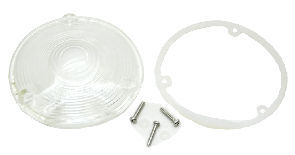 Glass Lens Replacement Clear for Combination Light or Back of Cab GG#84075 Each