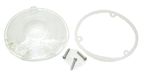 Glass Lens Replacement Clear for Combination Light or Back of Cab GG#84075 Each