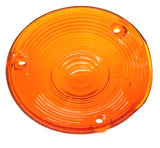 Glass Lens Replacement Dark Amber Combination Light or Back of Cab GG#84076 Each