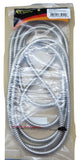 Flexible Wire Loom 1/4" Inside Diameter Stainless Steel 120" Long GG#85010