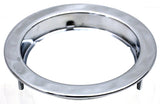 Anti Theft Light Bezel 4” for GG Light Chrome 3 Stud Flange Mount GG#87266 Each
