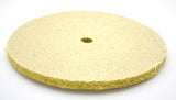 Sisal & Muslin Buffing Wheel for Secondary Polishing 5/8” Arbor 11 Ply UP#90027